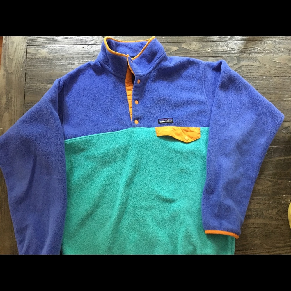 Men’s medium retro pullover fleece